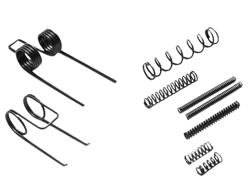 Lead & Steel Llc LS-LSK Mil-Spec Lower Spring Kit Black LSLSK
