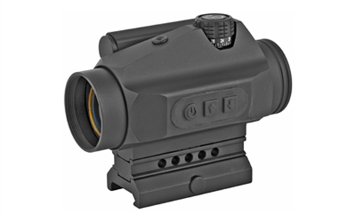 LUCID 3MOA RED DOT MATTE BLK L-HDX