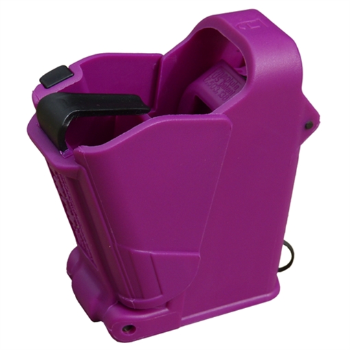 Maglula UpLULA Loader & Unloader Double & Single Stack Style made of Polymer with Purple Finish for 9mm Luger, 45 ACP Pistols UP60PR