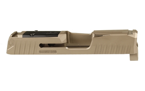 Lone Wolf Distributors Dawn Series, Stripped Slide for Sig P365, Optic Cut for Holosun 507K Footprint, Matte Finish, Flat Dark Earth LWD-DAWN365-OC-FDE