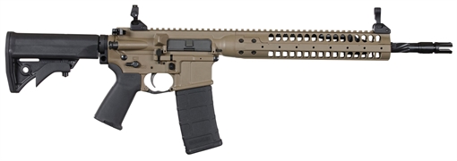 LWRC ICSPR 223 Rem Semi-Auto Rifle CA Compliant FDE 10rd ICR5CK16SPRCAC
