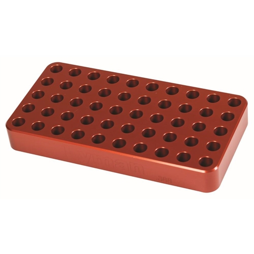 Lyman Anodized Aluminum Loading Block .388 Hole Size for Small Rifles 7728080