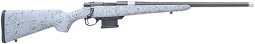 Howa 1500 Carbon Elevate 6mm ARC 20" Carbon Fiber Wrapped Threaded Barrel, Black Drilled & Tapped Steel Receiver, Fixed Stocky's Gray w/Black Webbing Synthetic Stock, Right Hand HCE6ARCGRY