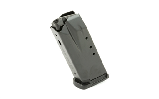 Ruger Magazine, 40 S&W, 9 Rounds, Fits Ruger SR40c, with Finger Rest, Steel, Blued Finish 90368