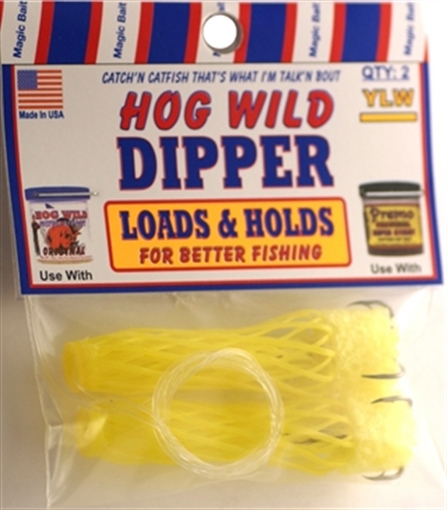 MAGIC BAIT HOGWILD YEL BAITDIPPER WORM 2CD BDW55