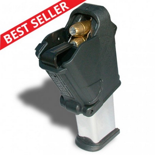 MAGLULA UPLULA UNIVERSAL PISTOL MAGAZINE LOADER AND UNLOADER 9MM TO .45 BLACK UP60B
