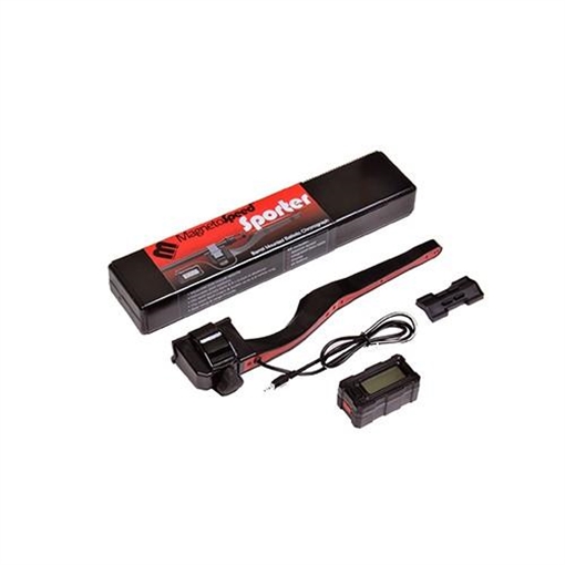 MagnetoSpeed MagnetoSpeed Sporter, Chronograph, Fits Centerfire Rifles, Black/Red, Will Not Work with Suppressors MS_SPT