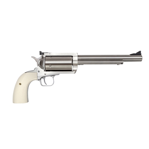 Magnum Research BFR, Single Action, Revolver, Large Frame, 30-30 Winchester, 10" Barrel, Stainless Steel, Silver Bisley Grips, Fixed Front and LPA Rear Adjustable Sights, 6 Rounds BFR30-30B-6 BFR3030B6