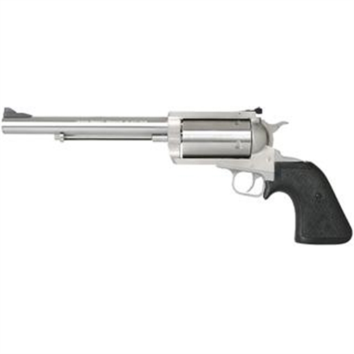 Magnum Research BFR Long Cylinder Large 500 S&W Mag 5 Shot 7.50" Brushed Stainless Steel Barrel, Cylinder & Frame, Black Rubber Grip, Exposed Hammer BFR500SW7