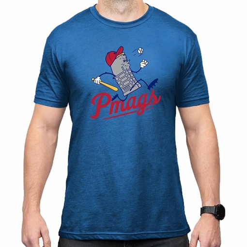 Magpul BASES LOADED BLEND T-SHIRT ROYAL HEATHER 3X-LARGE MAG1252-424-3XL