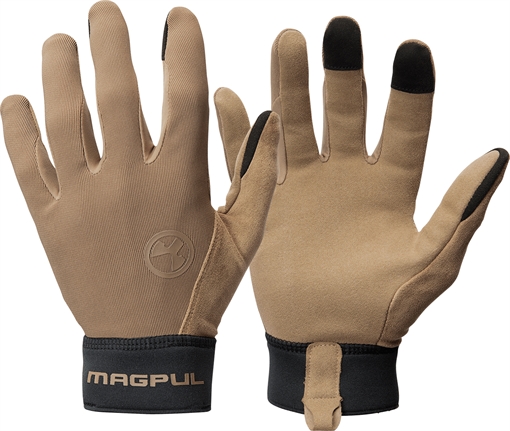 Magpul MAG1014-251 Technical 2.0 Gloves Coyote Touchscreen Synthetic/Suede Large MAG1014251