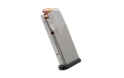 Magpul Magazine, AMAG 12 SG9, 9mm, 12rd, For Sig P365, Stainless Steel Finish, Silver