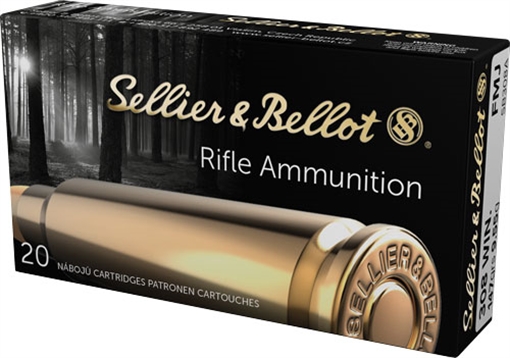 Sellier & Bellot Rifle 308Win 147gr Full Metal Jacket 20 Per Box/25 Case SB308A