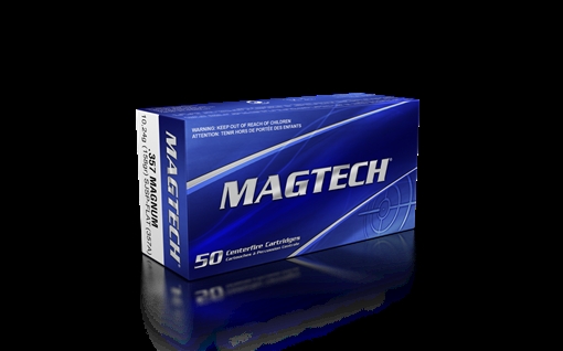 MAGTECH 357 MAGAZINE 158 GR SJSP FLAT 50RD/BX 20BX/CS 90CS/PLT 357A