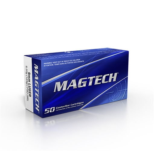 Magtech 9mm Luger FMJ 9BCS