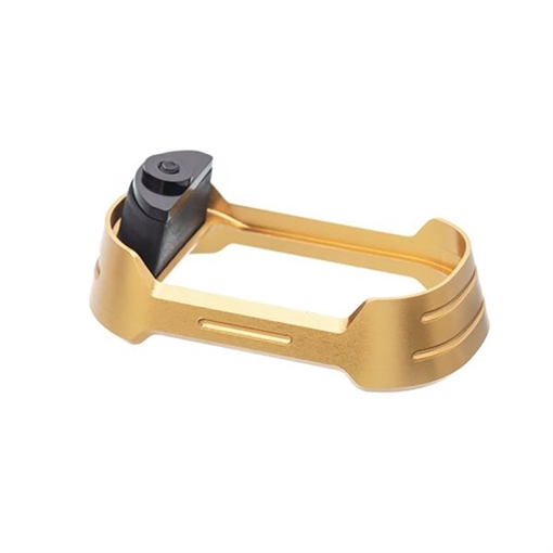 Tyrant CNC Magwell Fits Glock 43x/48 Gold 6061 Aluminum TDG48MWGOLD