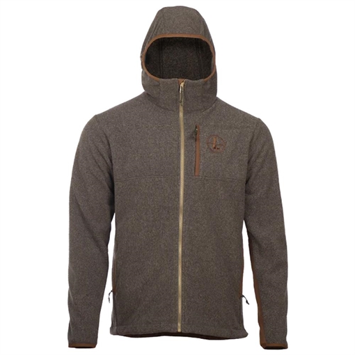 Make Ready Full Zip Hooded Fleece Ash Green L 182313