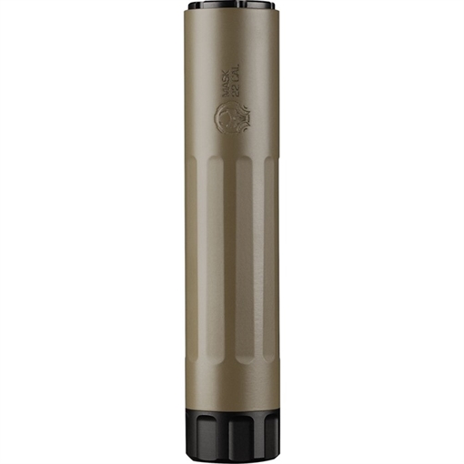 Dead Air Armament Mask-22, Rimfire Suppressor, 22LR, 17-4PH & Titanium, Cerakote Finish, Flat Dark Earth MASK22FDE