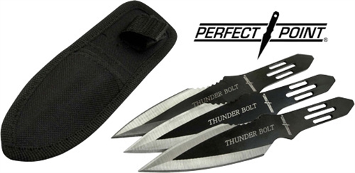 MC PERFECT POINT 6.5" SPEAR POINT THROWING KNIVES 3-PACK RC953