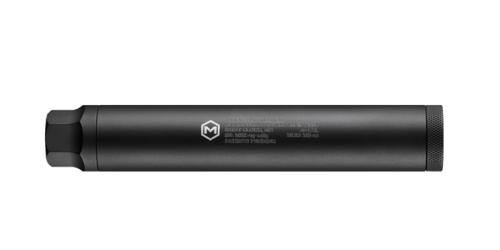 Maxim MS-22 Rimfire Suppressor, 22LR/17HMR/22MAG, Anodized Finish, Black