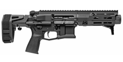 Maxim Defense Industries PDX, Semi-automatic , AR, 7.62x39, 5.5" Barrel, SCWBrace, Anodized Finish, Black, M-Lok Compatible Handguard, HATEBRAKE Muzzle Brake, ALG Combat Trigger, Manual Safety, 20rd, 1 Magazine