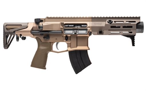 Maxim Defense Industries PDX, Semi-automatic SBR, 762X39, 5.5" Barrel, Flat Dark Earth (Arid), Maxim Defense Hatebrake, SCW Stock System, ALG Combat Trigger, 20Rd MXM-47804