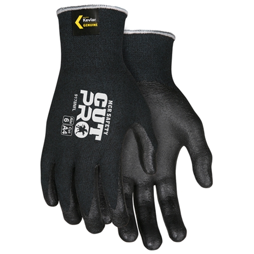 MCR Safety Black Kevlar/Black Nitrile Foam 9178NFM