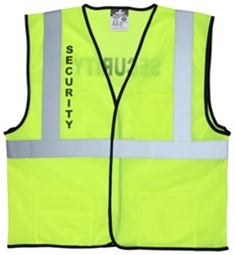 MCR Safety Class 2, Economy, Mesh, Silkscreened Sec VCL2MLSECL
