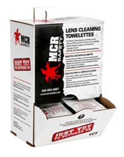 MCR Safety Lens Cleaning Spec Saver Towelette 10 Bo LCT