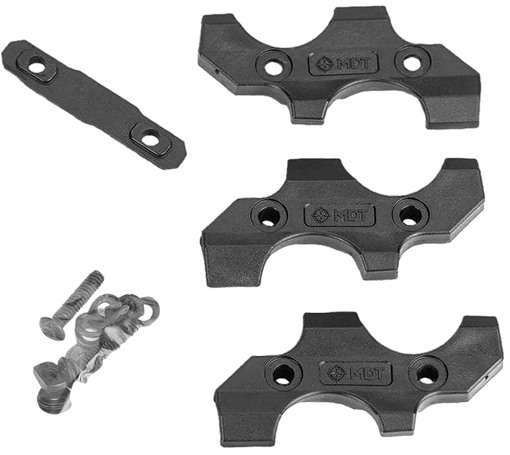 MDT Spare Round Holder, Black, Polymer Construction, Fits M-LOK, Holds (2) Rounds 105248-BLK 105248BLK