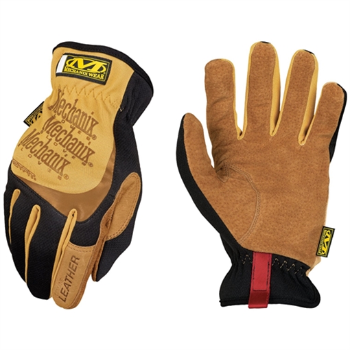 Mechanix Wear Leather FastFit Work Gloves LFF-75-010