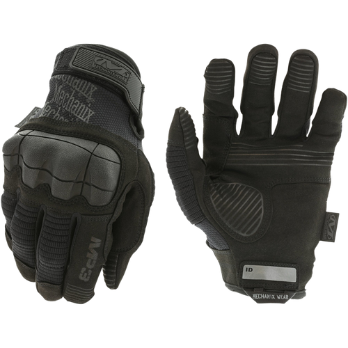 Mechanix Wear MP3-55-012 M-Pact 3 Covert Black Synthetic Leather 2XL
