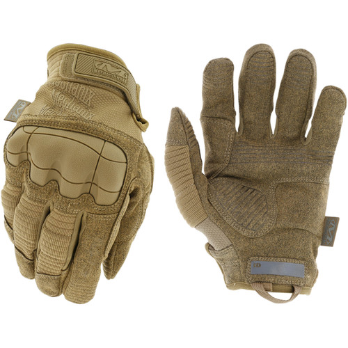 Mechanix Wear M-Pact 3 Coyote Synthetic Leather Medium Velcro Closure