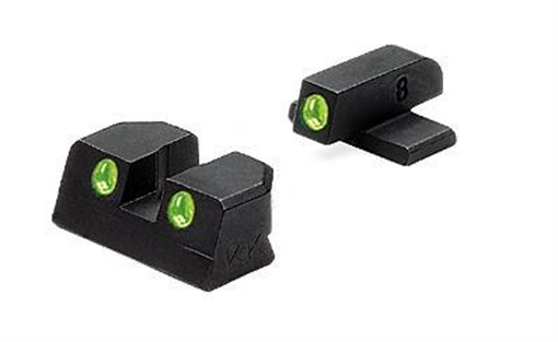Meprolight Fixed Night Sight Sig Sauer TD 9mm/.357 Sig Green Front & Green Rear ML10110