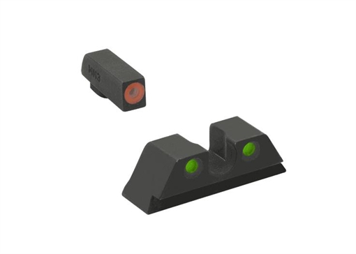 Meprolight ML40889 Hyper-Bright Orange Ring Front/Green Rear Sights for FN 509 408893131