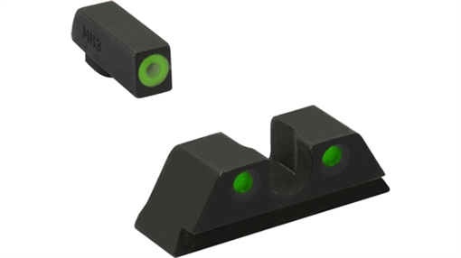 Meprolight ML47787 Hyper-Bright Green Ring Front/Green Rear Sights for CZ Shadow 2 477873111