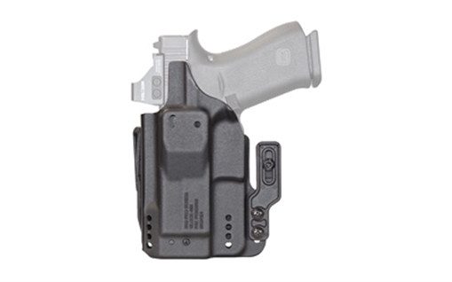 Mission First Tactical Pro Holster, Inside Waistband Holster, Ambidextrous, Black, Glock 43X W/Wo Red Dot, H3-GL-1-BR1 H8-GL-3
