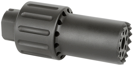 MIDWEST INDUSTRIES ALPHA BLAST DIVERTER BLK 1/2X28-9MM MI-ALPHA-BD1/2X28-9MM