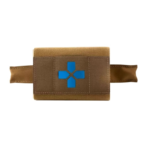 Blue Force Gear MICRO TRAUMA KIT NOW! ADVANCED SUPPLIES MOLLE MOUNT COYOTE HW-TKN-MTKN-ADV