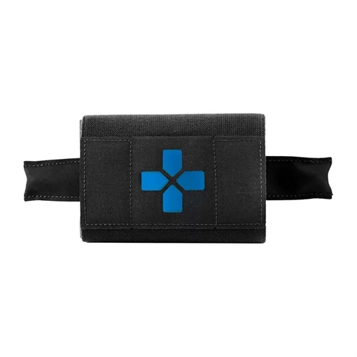 Blue Force Gear Micro Trauma Kit NOW! MOLLE Mounted Helium Whisper Essentials Supplies Black -BK HW-TKN-MTKN-ESS