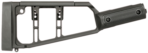 Midwest Industries Lever Stock, Straight, Fits Marlin 1895 and 1884 Straight Grip Rifles, Anodized Finish, Black MI-LS-MS LSMS