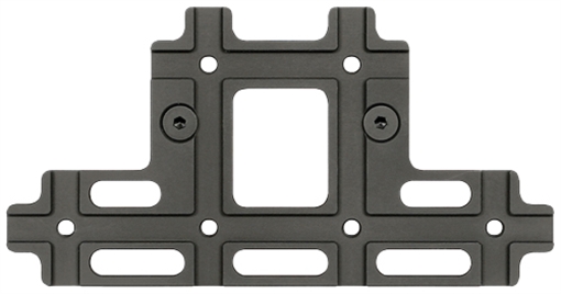 MIDWEST INDUSTRIES LEVER STOCK SHELL HOLDER PLATE BLACK MI-LS-SHP