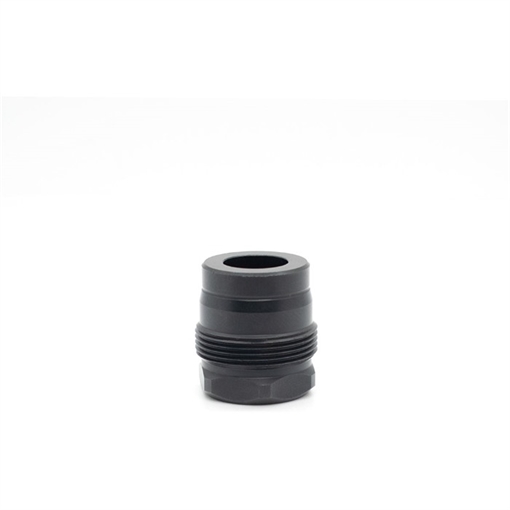 Rearden Manufacturing Group Llc MINI MUZZLE BRAKE 0.571 5/8-24 THREAD TAPER SHOULDER BLACK 10029