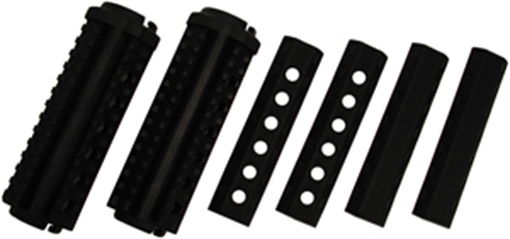 MFT 4 SIDED RAIL 6" HANDGUARD AR15/M16 POLYMER BLACK M44S
