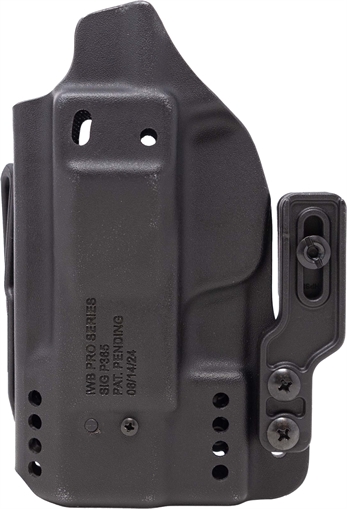 Mission First Tactical Pro Series IWB Black Fits Sig P365 Ambidextrous H8-SIG-1