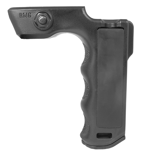 Mission First Tactical React Vertical Grip Black Polymer Magwell Mounted for AR-15, M4, M16, HK 416 RMG