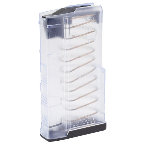 Mission First Tactical, Magazine, Extreme Duty, 308 Winchester/7.62 NATO, Fits AR-10, 20 Rounds, Translucent Clear