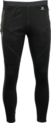 MOBILE WARMING MEN'S MERINO HEATED PANTS BLACK LARGE MWMP21010421