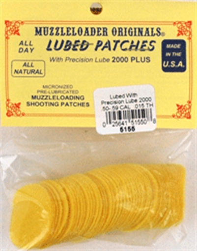 MODERN MUZZLELOADING ORIGINAL WONDER PATCH 50-59 .015 100PK 5155