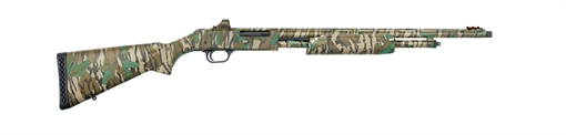 Mossberg 500 Turkey Full Size 410 Gauge Pump 3" 5+1 20" Mossy Oak Greenleaf Vent Rib Barrel & Optics Cut Steel Receiver, Mossy Oak Greenleaf Synthetic Stock, Holosun 407K Red Dot 50133